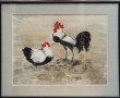chinese penseelschildering: KIP EN HAAN Kunstwerk chinese penseelschildering: KIP EN HAAN