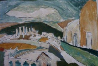 landschap met zuilen landschap met zuilen