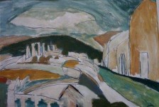 landschap met zuilen landschap met zuilen