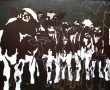 Brown Cows Kunstwerk Brown Cows