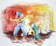 Kunstwerk Dancin' People #3