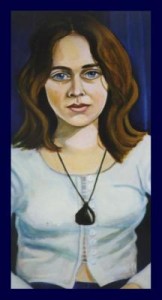 Portret in blauw Portret in blauw