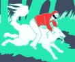 Forrest affairs: Red Riding Wolf Kunstwerk Forrest affairs: Red Riding Wolf