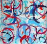 blue Kunstwerk blue