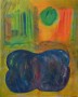 zware wolk Kunstwerk zware wolk