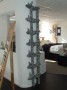 ladder zwart-wit Kunstwerk ladder zwart-wit