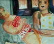 meisjes nr. 6 Kunstwerk meisjes nr. 6