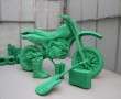 Spray cast fiction Kunstwerk Spray cast fiction