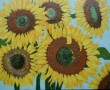 Zonnebloem Kunstwerk Zonnebloem