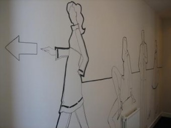 muur tekening  muur tekening