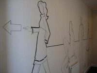 muur tekening  muur tekening
