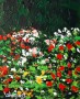 wilde bloemen Kunstwerk wilde bloemen