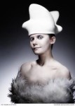 pigeon hat white pigeon hat white
