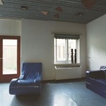 Huiskamer met moederschoot Huiskamer met moederschoot