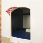 Snoezelen op het waterbed Kunstwerk Snoezelen op het waterbed