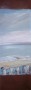 zeelandschap de wadden op metaal Kunstwerk zeelandschap de wadden op metaal