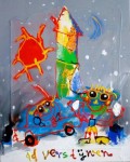 Huisje boompje sneeuw Huisje boompje sneeuw