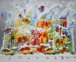 Heerlijk sneeuw Kunstwerk Heerlijk sneeuw