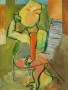 pinup en stoel #3 Kunstwerk pinup en stoel #3