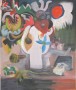 stilleven met artisjok Kunstwerk stilleven met artisjok