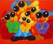 Tv uurtje Kunstwerk Tv uurtje