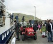 Faroer eilanden 2 ferry Kunstwerk Faroer eilanden 2 ferry