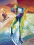 Elfstedentocht IV Kunstwerk Elfstedentocht IV