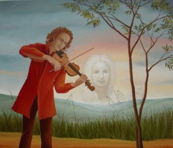 de rode violist