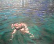 mens in water Kunstwerk mens in water