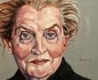 Madeline Albright Kunstwerk Madeline Albright