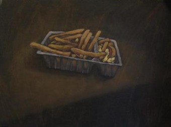 Frietje met. Frietje met.
