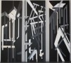 World Architecture 3, drieluik Kunstwerk World Architecture 3, drieluik