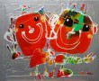 Onze nieuwe brillen Kunstwerk Onze nieuwe brillen