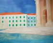 plein met water Kunstwerk plein met water