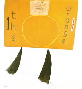 The orange The orange