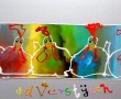 7 hippe kippen  Kunstwerk 7 hippe kippen