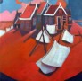 Hang de was maar buiten Kunstwerk Hang de was maar buiten
