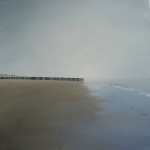 (164)paaltjes op het strand (164)paaltjes op het strand