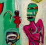 Haar poppetje Kunstwerk Haar poppetje