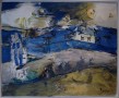 Landschap met koeien Kunstwerk Landschap met koeien