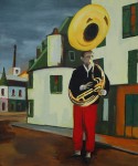 boy with tuba boy with tuba