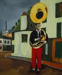 boy with tuba boy with tuba