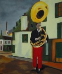 boy with tuba boy with tuba