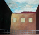 Huis met hek Huis met hek
