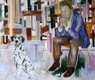 hans und hund Kunstwerk hans und hund