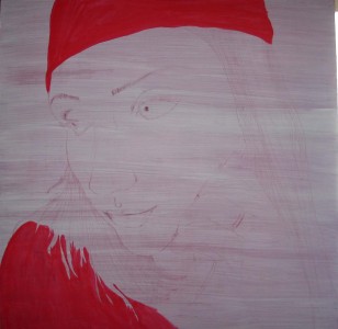 Selfportrait as Red Riding Hood Selfportrait as Red Riding Hood