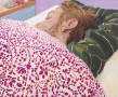 Sjoerd slapend Kunstwerk Sjoerd slapend