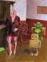 girl with robot(s) Kunstwerk girl with robot(s)