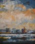 IJburg in aanbouw Kunstwerk IJburg in aanbouw