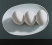 Kunstwerk Schilderij met drie eieren